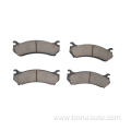 D785-7653 Front And Axle Brake Pads for Cadillac